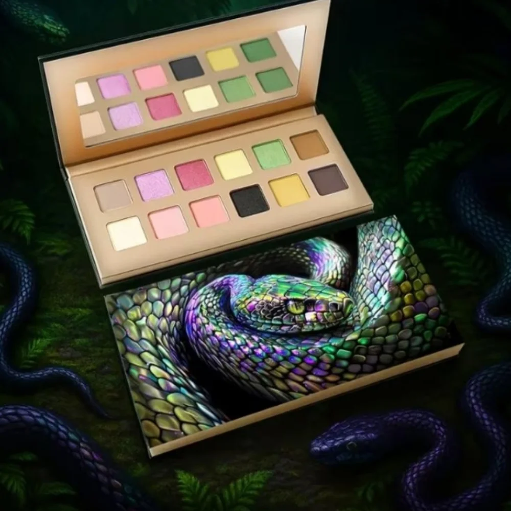 🆕️LIMITED EDITION 12 COLOR SERPENT HIGHLY PIGMENTED EYESHADOW PALETTE